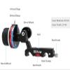DirectNine Basics Follow Focus Nitze Follow Focus Kit with Crank and Whip for Follow Focus Gear Adjustment Within 50mm, MF15B-KIT view 3