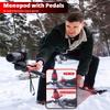 IFOOTAGE 71Carbon Fiber Monopod with Feet Cobra 3 Monopod C180F-P,Pedal Base Tripod CB3 Base-P Low Profile,for Sony,Nikon,DSLR,Max.Payload 17.64lb/8KG view 2