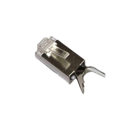 100-Pack FTP Cat 7 Network Plug Modular for Shielded Twist Pair Network Cables