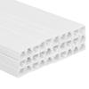 loibinfen 30pcs Cable Trunkings, Cord Hider, Cord Cover Wall Cable Hider, Paintable Cord Cover Channel, Wire Hiders Cable Management, 1"x0.6" 98.4' PVC view 4