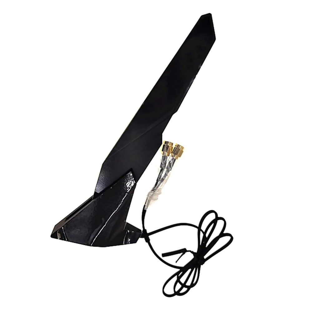 NATEFEMIN Magnetic WiFi6e Dual Band Antenna with Extension Cable for Asus Z390 Z490 X570 Motherboard 2T2R