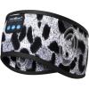 MUSICOZY Bluetooth 5.4 Headband Sleep Headphones, Wireless Music Sleeping Mask Headband with Earbuds for Sports, Travel, Yoga, Office, Ideal for Mom, Women, Teens view 1