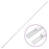 loibinfen 10pcs Cable Trunkings, Cord Hider, Cord Cover Wall Cable Hider, Paintable Cord Cover Channel, Wire Hiders Cable Management, 1.2"x0.8" 32.8' PVC view 3