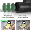 12x42 Monocular Telescope for Adults, High Powered HD Compact Monoculars Portable Handheld Telescope with BAK4 Prism & FMC Lens for Bird Watching Hiking Hunting Camping view 4