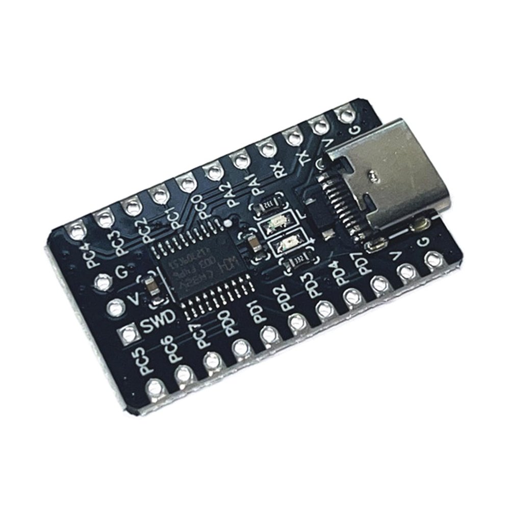 New Microcontroller TWen32F003 CH32V003F4P6 Core Board Development Board With RISC V TWen32F003 CH32V003F4P6 Electronics Kit TWen32F003 CH32V003F4P6 Core Board Development RISC-V Processor 64K 8K