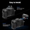 DirectNine Basics Nitze Cage Kit with Lil Stinger Handle, HDMI/USB-C Cable Clamp Built-in Arca QR Plate Compatible with Panasonic LUMIX S5 II Camera view 4