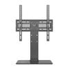 REEKOS TV Stand TV Bracket Universal TV Stand for 26-55 Inch TVs, Height Adjustable TV Mount Stand with Tempered Glass Base, Holds Up to 88 Lbs TV Mount Stand for Living Room Bedroom view 1