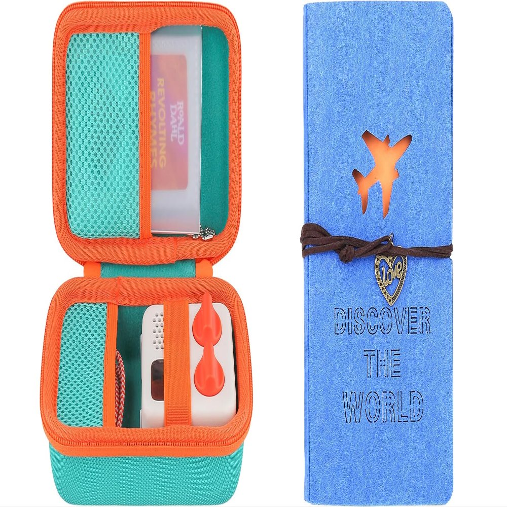 co2CREA Card Portfolio Case and Hard Case for Yoto Mini Player
