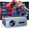 [Electric Focus] Projector with Wifi and Bluetooth, 22000L Auto Keystone Outdoor Projector 4K Support, JOWLURK Native 1080p Movie Projector for iOS/Android/TV Stick/HDMI/USB/Laptop/PS5 view 1