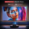 [Electric Focus] Projector with Wifi and Bluetooth, 22000L Auto Keystone Outdoor Projector 4K Support, JOWLURK Native 1080p Movie Projector for iOS/Android/TV Stick/HDMI/USB/Laptop/PS5 view 2