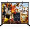 chnywork 7x5ft Wine Tasting Party Backdrop Red White Grape Wine Bottle Autumn Vineyards Scenery Background Grape Harvest Party Decorations Photo Booth Props Wallpaper view 3