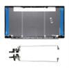 HANMABAO Replacement for HP Pavilion 15-CW 15-CW1xxx 15-CW0007ca 15-CW0005la 15-CW0007la Series LCD Back Cover Top Lid + Hinges view 1