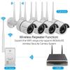 [ONLY for WEILAILIFE Security Camera System] 2.4G Wireless Booster Repeater with Power Supply, WiFi Range Extender, Support Wireless Repeater/IPC Router Mode, White view 4