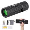 Monocular, 30x50 Telescope for Adults High Powered with Smartphone Adapter Tripod, High-Definition Low Light Night Vision Monocular for Bird Watching Travel Camping Hiking view 1