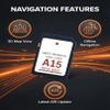 A15 Navigation SD Card - 2025 Map Update for Ford & Lincoln SYNC 2 (GM5T-19H449-AJ) - Compatible with F-150, Explorer, Expedition, Escape, Fusion, Edge, MKZ, MKX  USA & Canada GPS Navigation Update view 3