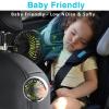 Dealswin USB Car Seat Fans for Backseat: Protable Car Cooling Fan for Car Rear Seat Baby Kids, 3 Speeds and 360 Degree Rotatable Car Rear Seat Headrest Fan for Sedan, SUV, RV, Van Strong Wind view 4