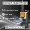 2 Pack QUANSHENG UV-K5 8 Radio DTMF Walkie Talkie with NOAA Weather Forecast Type-c Charging Dual Band UV-K6 with 771 Antenna Upgede Version UV-K5 Two Way Radio view 3