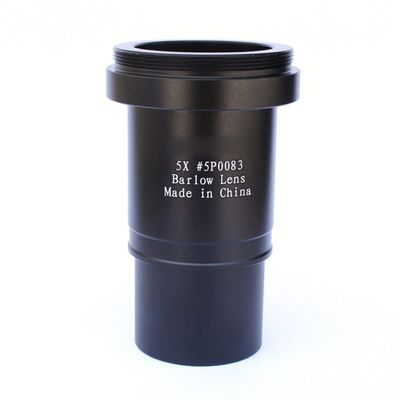 Joebo Microscope Kit 5X Astronomical Telescope Eyepiece 1.25 Inches 31.7mm Lens Microscope Lens Adapters