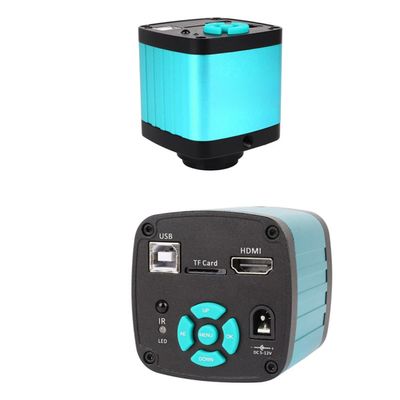 Joebo Microscope Kit Full HD Industrial Digital 16MP 21MP 48MP USB HDMI Video Microscope Camera Microscope Lens Adapters (Color : AZK1-48MP Camera)