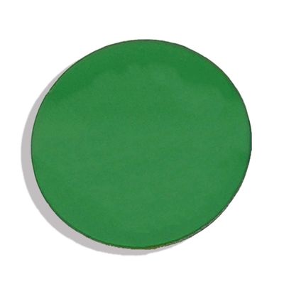 JOEBO Microscope Kit Microscope Optical Color Filter Diameter 32mm Transparent Green Blue Yellow Frosted White Yellow Optical Glass for Biological Microscope Microscope Lens Adapters (Color : Green)