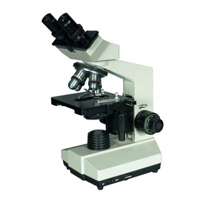 JKSVTF Microscopes Biological Microscope,LED 1600X Monocular Binocular Trinocular Microscope f/Laboratory Biological Research Observation for School Laboratory (Binocular Microscope)