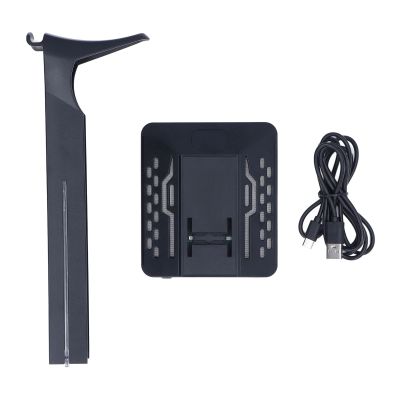 Vikye Dual USB Ports Gaming Headset Stand with RGB Effects for TRMS 6000 Multimeter for Gamers