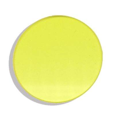 JOEBO Microscope Kit Microscope Optical Color Filter Diameter 32mm Transparent Green Blue Yellow Frosted White Yellow Optical Glass for Biological Microscope Microscope Lens Adapters (Color : Yellow)