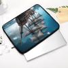 Laptop Sleeve Carrying Case Pirate Ship Laptop Case Shockproof Computer Bag 13inch Waterproof Protective Laptop Bag view 4