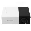 Kids Projector, 1080P HD Adjustable Projection Angle LED Portable Projector for Home Theater, Travel, Camping view 1
