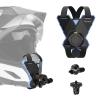 NEEWER Motorcycle Helmet Chin Strap Mount Accessories Kit Compatible with GoPro Hero 13 12 11 10 9 8 7 Black DJI OSMO Action 5 Pro 4 3 2 Insta360 AKASO, with Magnetic Quick Release Mount Adapter, GP19 view 1