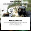 NEEWER Motorcycle Helmet Chin Strap Mount Accessories Kit Compatible with GoPro Hero 13 12 11 10 9 8 7 Black DJI OSMO Action 5 Pro 4 3 2 Insta360 AKASO, with Magnetic Quick Release Mount Adapter, GP19 view 2