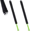 2 Pcs 17 Flexible Sink Drain Cleaner Brush Long Pipe Cleaner Brush for Cleaning Home Kitchen Sink Buthtub Snake Tube Hair Drain Clog Remover Brush for Shower and Tub Hair Clogs Bendable Sewer Drain view 1