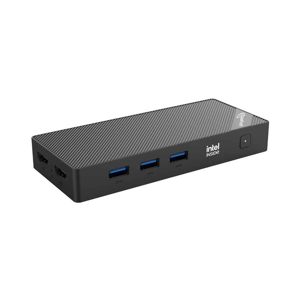 WayPonDEV BY52 Intel Alder-N Lake N100 Mini Computer,Windows 11 Pro Mini PC, LPDDR5 RAM, M.2 2280 NVME SSD, Support Dual 4K Display, WiFi6/BT5.2,Micro pc for Office Home Theater (BY52 M1)