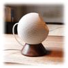 H Huaberich Black Walnut Stand for Apple HomePod Mini,Built-in Cable Management,Desktop Holder Mount for homepod Mini. (HomePod Mini) view 1