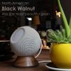 H Huaberich Black Walnut Stand for Apple HomePod Mini,Built-in Cable Management,Desktop Holder Mount for homepod Mini. (HomePod Mini) view 4