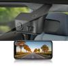 Fitcamx 4K Dash Cam Suitable for Audi Vehicles HD2-3760 (Distinguish Your Cover), OEM Factory Style, Black Color, 2160P UHD Video, Built-in WiFi & APP, Loop Recording, Parking Sensor, 64GB Card view 1