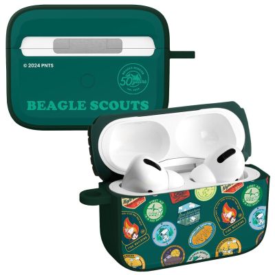 Affinity Bands Peanuts Beagle Scouts HDX Case Cover Compatible with Apple AirPods Pro 1 & 2 (Patches)