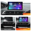 Plusfish 9 Inch Android 13 Car Stereo for Peugeot 3008 2017~2020 Touch Screen Car Radio Bluetooth Wireless Carplay Android Auto Multimedia Navigation with RDS DSP FM Radio,M400s 8core 4g+64g view 2