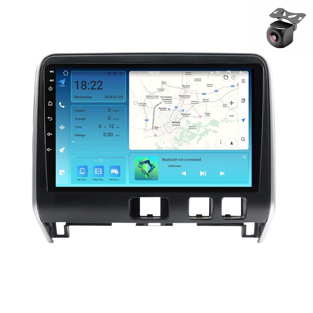 NALsa Android 13 System for Nissan Serena 5 V C27 2016-2021 2 DIN Car Stereo With FM SWC BT5.0 CarPlay Android Auto GPS Navigation Touch Screen Upgrade Car Radio Multimedia Player (M300S 8core 4+32G)