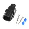 1 Kit 2 Pin 6188-0589 6189-0890 Waterprof Temperature Sensor Plug ABS Sensor Light Wire Socket 91706-PLC-0030-H1 (Color : Male connector set) view 1