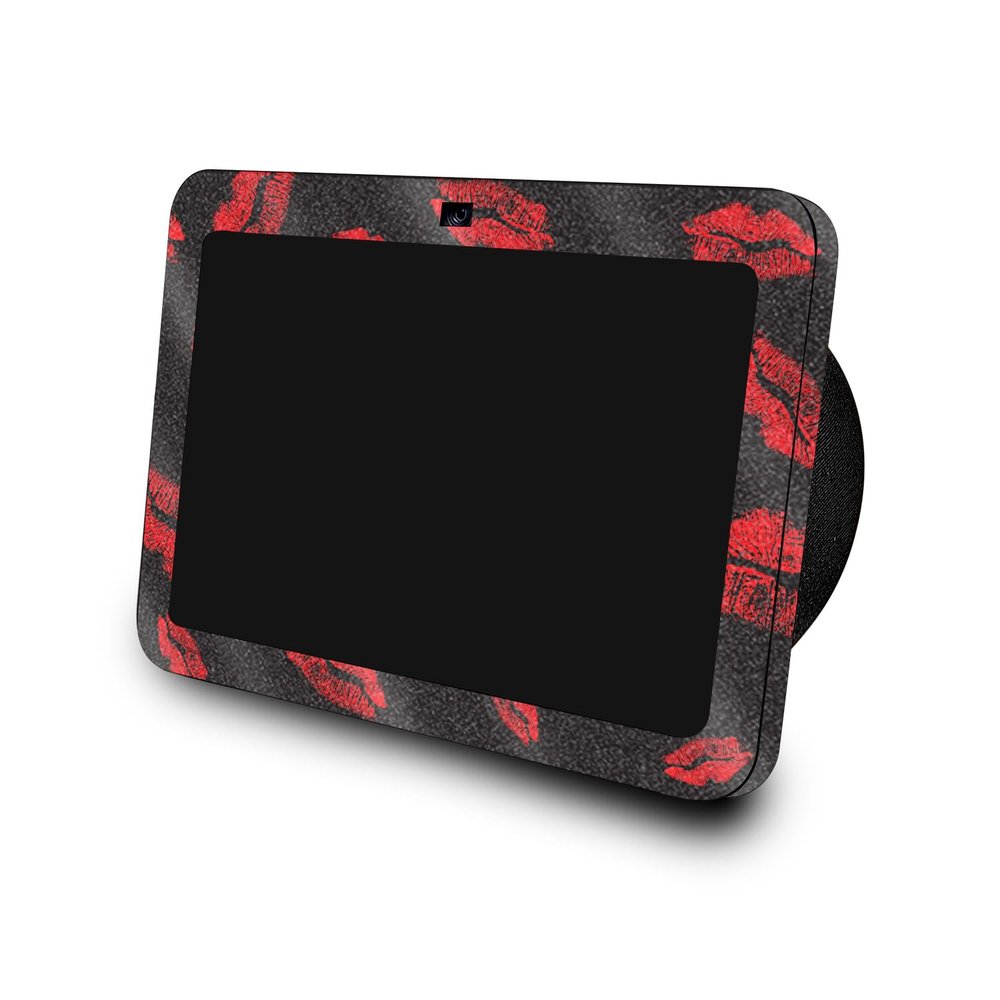 Glossy Glitter Skin Compatible with Amazon Echo Show 8 (3rd Gen, 2023) - Kiss Me - Premium 3M Vinyl Protective Wrap Decal Cover - Easy to Apply, Crafted in The USA by MightySkins