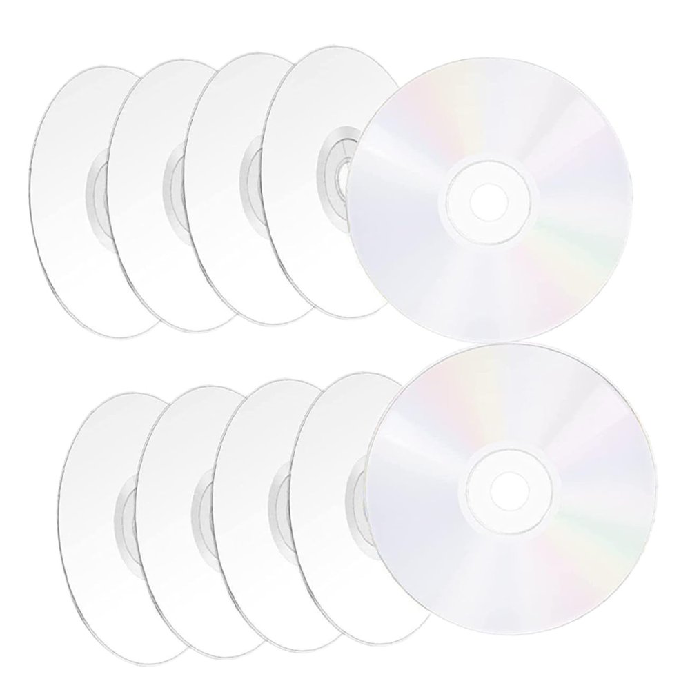 WHAMVOX 10pcs DIY Cd Decor Cd Discs Aesthetic Decor Wall Art DIY Discs Craft Material