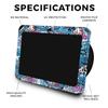 Glossy Glitter Skin Compatible with Amazon Echo Show 8 (3rd Gen, 2023) - Blue Meanies - Premium 3M Vinyl Protective Wrap Decal Cover - Easy to Apply | Crafted in The USA by MightySkins view 2