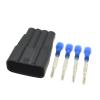 1 Set 4 Pin 11885 Ignition Coil Plug Auto Socket 90980-11885 7283-7449-30 (Color : Male) view 1