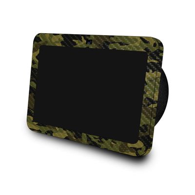 Carbon Fiber Skin Compatible with Amazon Echo Show 8 (3rd Gen, 2023) - Green Camouflage - Premium 3M Vinyl Protective Wrap Decal Cover - Easy to Apply | Crafted in The USA by MightySkins