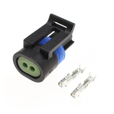 1 Set 2 Pin Male Female Water Temperature Sensor Plug Automobile Waterprof Connector 12162197 12162195 12162193 (Color : Female set)