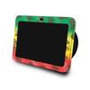 Glossy Glitter Skin Compatible with Amazon Echo Show 8 (3rd Gen, 2023) - Rasta Lion - Premium 3M Vinyl Protective Wrap Decal Cover - Easy to Apply, Crafted in The USA by MightySkins view 1