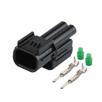 TakenE 1 Set 2 Pin 6181-6851 6189-7408 Conenctor Fog L/ED Headlight Spaker Plug Sensor Connector (Color : Male with Wire)