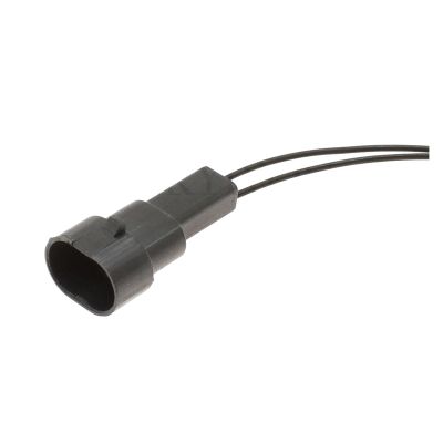 1 Set 2 Pin Male Female Water Temperature Sensor Plug Automobile Waterprof Connector 12162197 12162195 12162193 (Color : Male with wire)