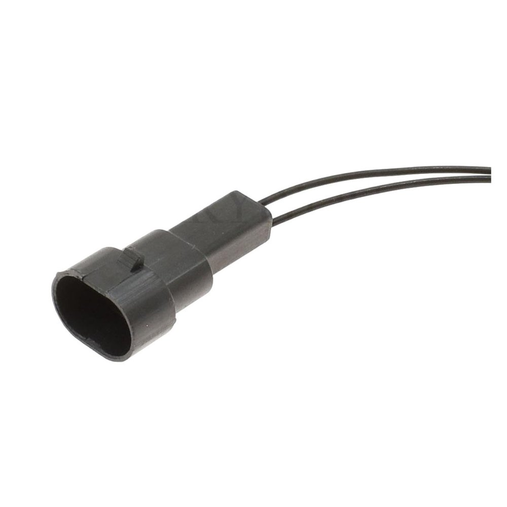 1 Set 2 Pin Male Female Water Temperature Sensor Plug Automobile Waterprof Connector 12162197 12162195 12162193 (Color : Male with wire)